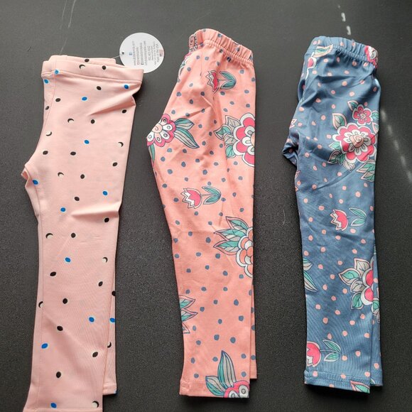 Dot Dot Smile Other - Dot Dot Smile 2T Leggings 3pc Bundle Stretch Elastic Waist NWT